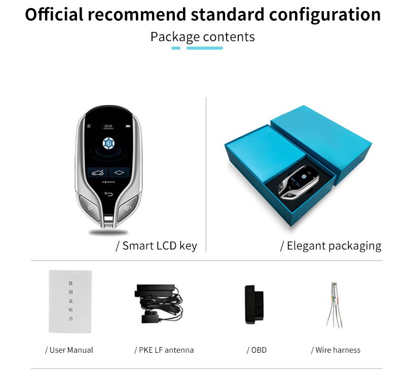 K911 LCD Smart Car Key 