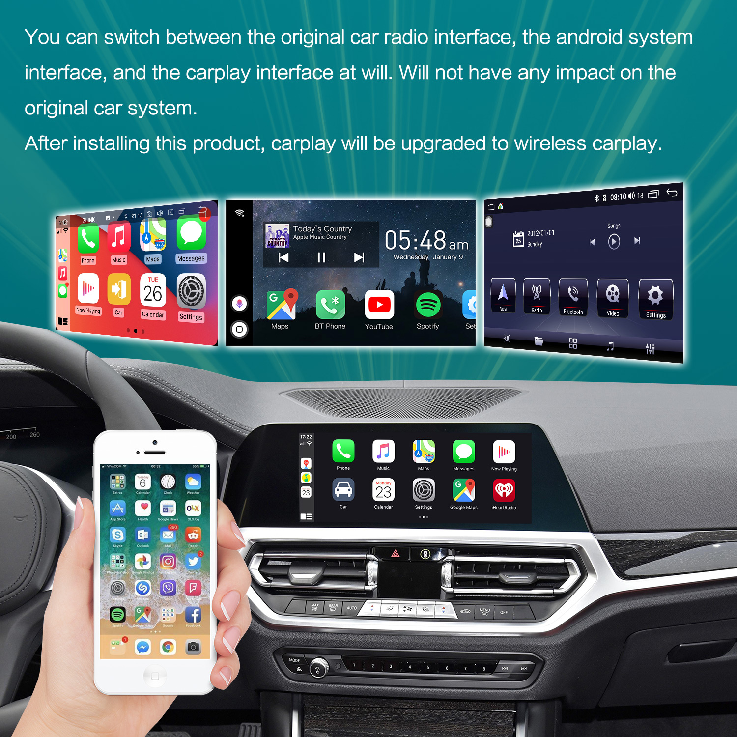 carplay,wireless carplay