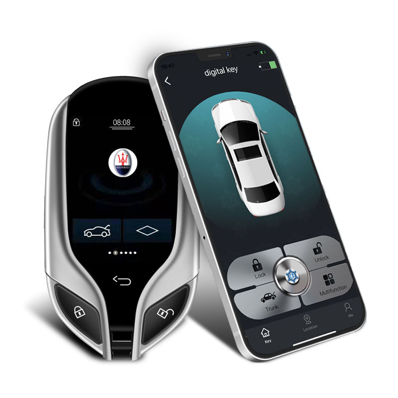 K911 LCD Smart Car Key (Maserati Original Style)