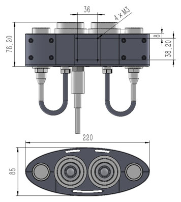 VT-IPC-13J11 Underwater Binocular IP Camera